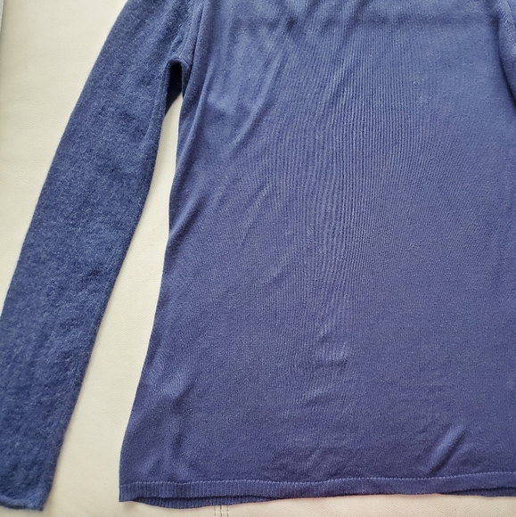 2/40$ Armani Jeans wool blue sweater - Picture 13 of 14